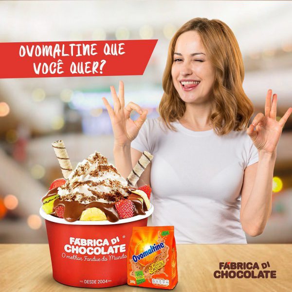 É Fondue Chocolate com Ovomaltine que você quer?